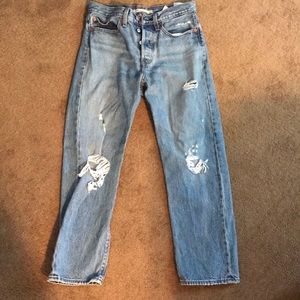 Levi’s Wedgie Straight Jean Size 27